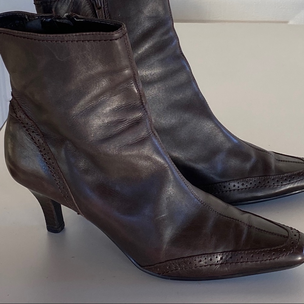 Etienne Aignier Heeled Leather Boots